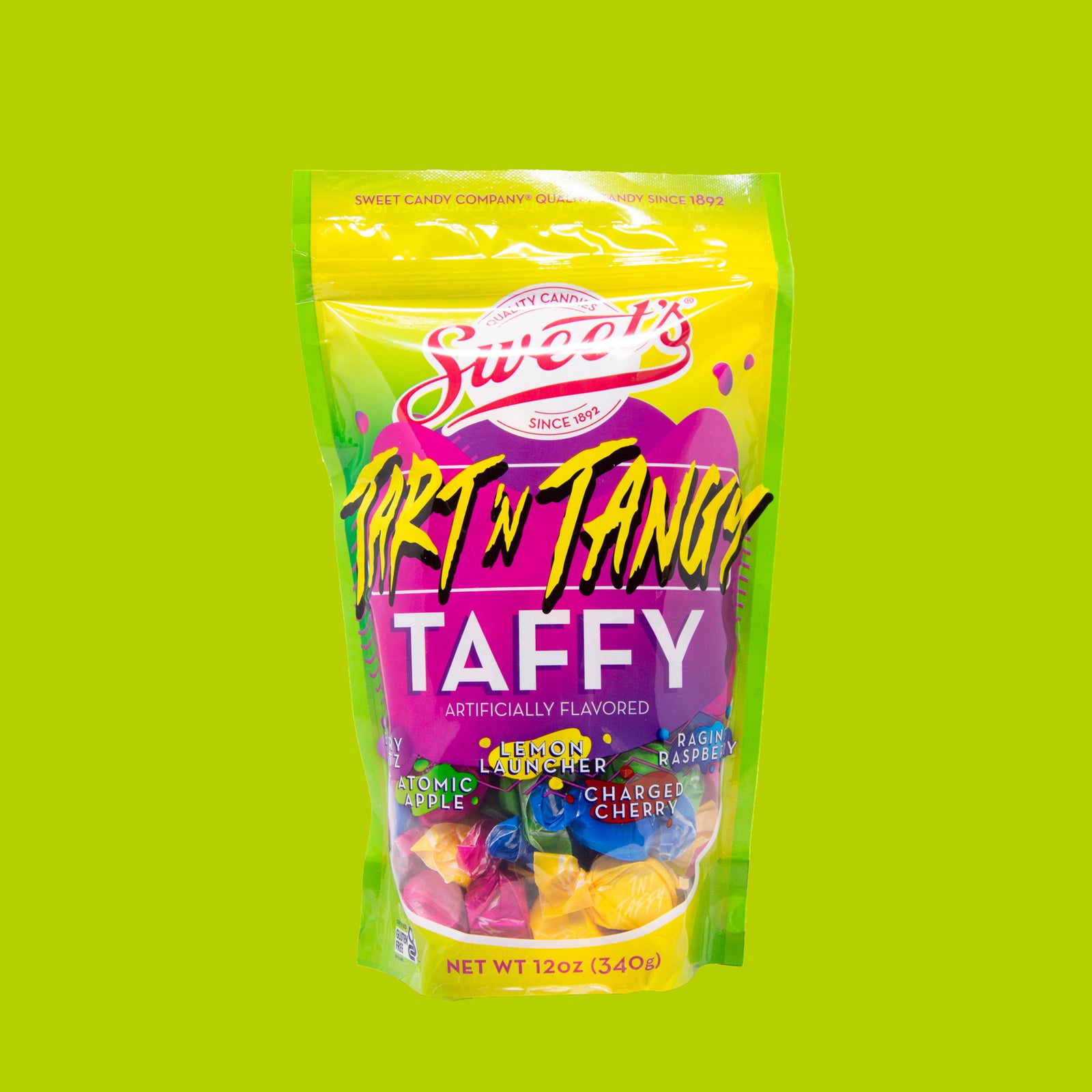 Sweet’s Tart ’N Tangy Taffy bag